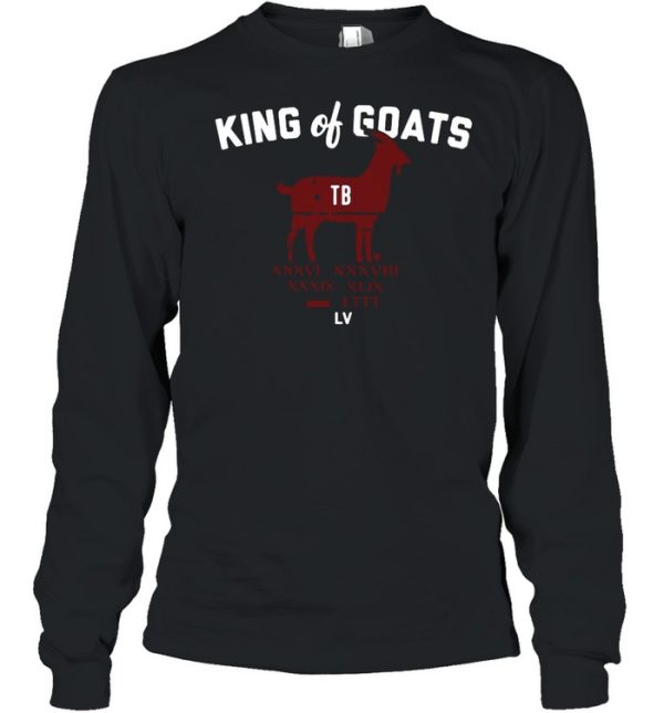 King Of Goats Tampa Bay Buccaneers LV shirt