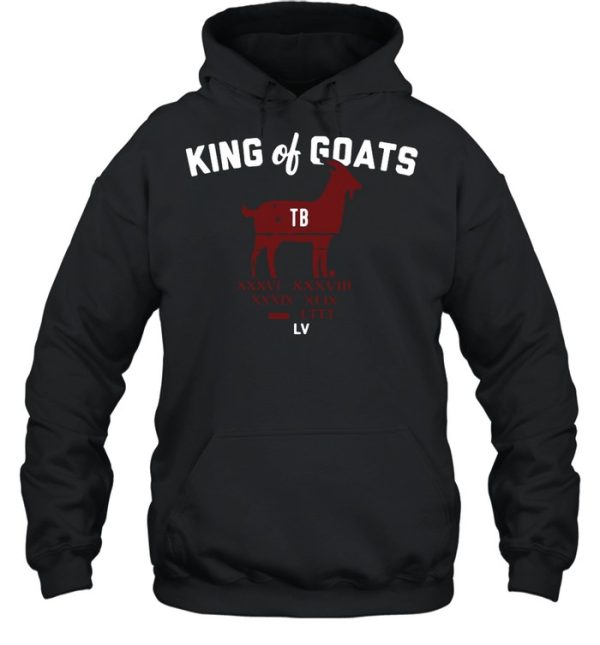 King Of Goats Tampa Bay Buccaneers LV shirt