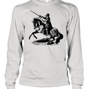 Knight and Horse Jousting Medieval Knight Renaissance shirt 3