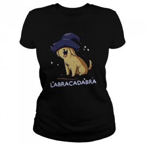 Labracadabra Dog Pun Cute Labrador Retriever Halloween T-Shirt