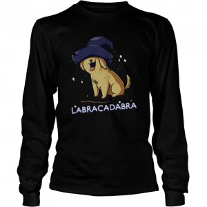 Labracadabra Dog Pun Cute Labrador Retriever Halloween T Shirt 3