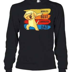 Labrador babbing worlds best Labrador dad shirt 3