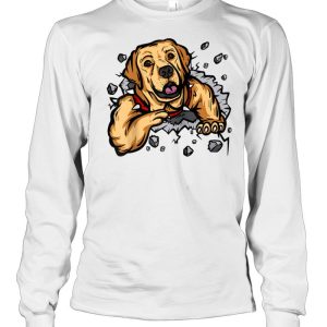 Labrador in Wall Dog Holder Idea Stones shirt 3