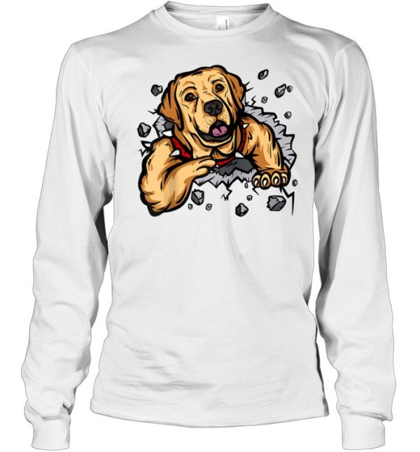 Labrador in Wall Dog Holder Idea, Stones shirt