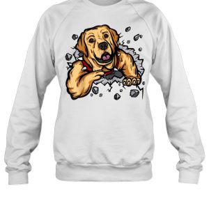 Labrador in Wall Dog Holder Idea Stones shirt 4