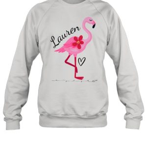 Lauren Personalized Pink Flamingo Shirt 4