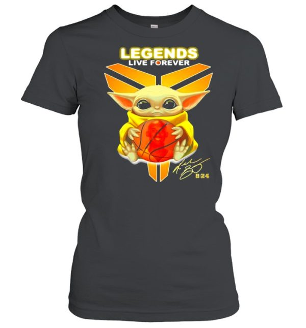 Legends Live Forever Baby Yoda shirt