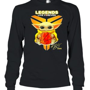 Legends Live Forever Baby Yoda shirt 3