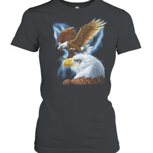 Majestic eagle and lightning shirt 2