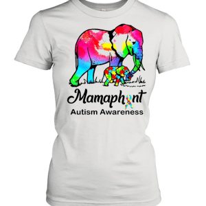 Mamaphent Autism Awareness Elephant LGBT Shirt 2