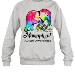 Mamaphent Autism Awareness Elephant LGBT Shirt 4