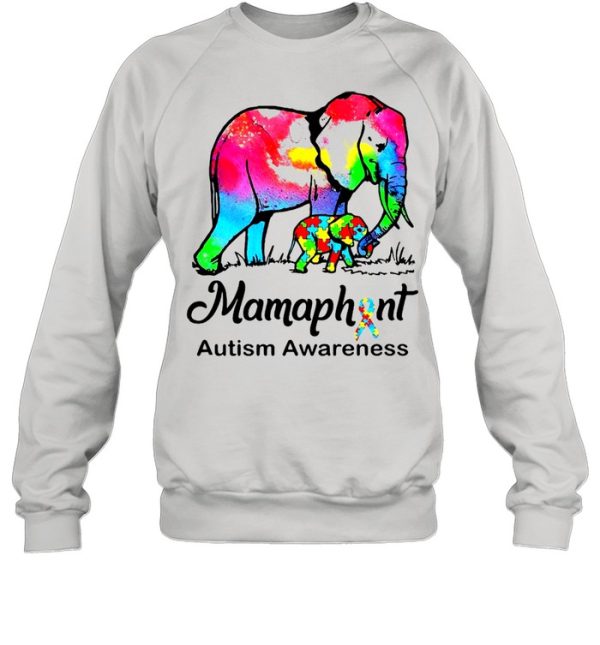 Mamaphent Autism Awareness Elephant LGBT Shirt