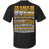 March Born – The Most Difficult Ones To Understand Shirt – Back Design