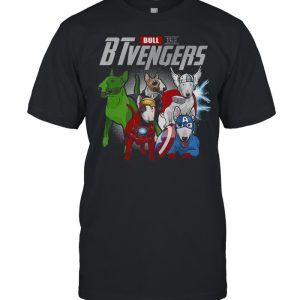 Marvel Avengers Bull Terrier Avengers T-shirt