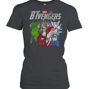 Marvel Avengers Bull Terrier Avengers T-shirt