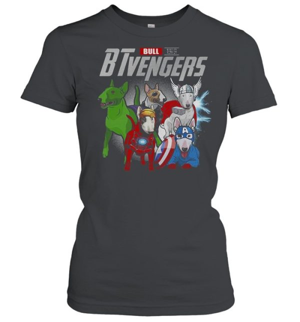 Marvel Avengers Bull Terrier Avengers T-shirt