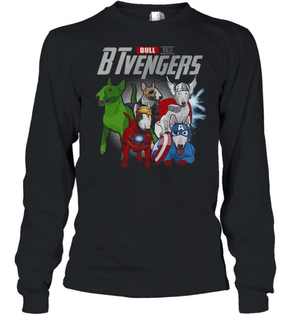 Marvel Avengers Bull Terrier Avengers T-shirt