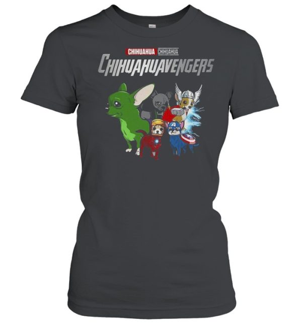 Marvel Avengers Chihuahua Avengers T-shirt