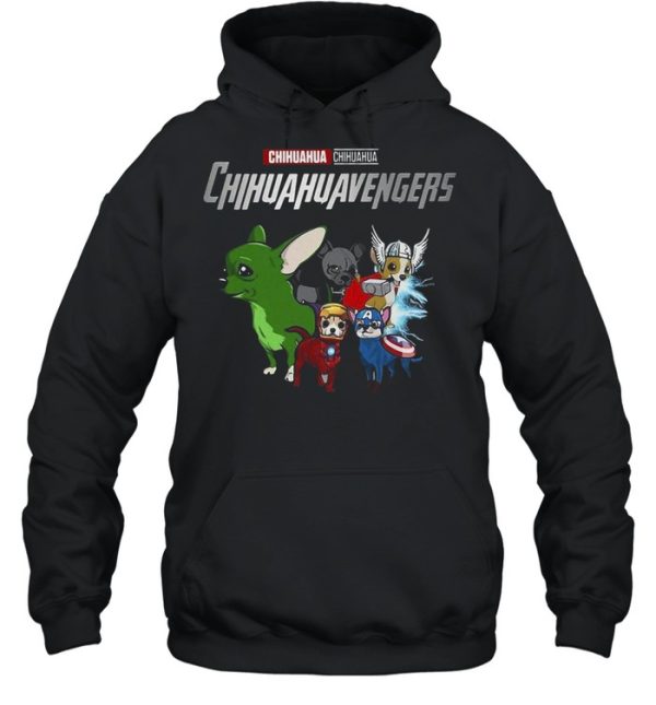 Marvel Avengers Chihuahua Avengers T-shirt