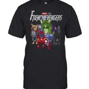 Marvel Avengers French Bulldog Avengers T-shirt