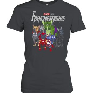 Marvel Avengers French Bulldog Avengers T-shirt