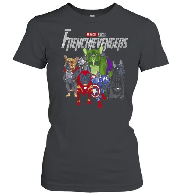 Marvel Avengers French Bulldog Avengers T-shirt