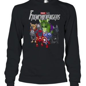 Marvel Avengers French Bulldog Avengers T shirt 3