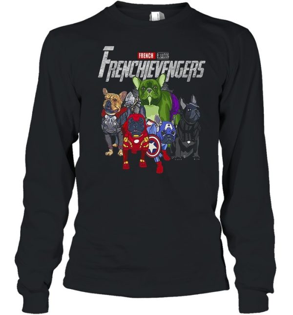 Marvel Avengers French Bulldog Avengers T-shirt