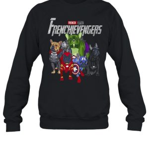 Marvel Avengers French Bulldog Avengers T shirt 4