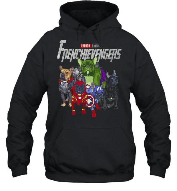 Marvel Avengers French Bulldog Avengers T-shirt