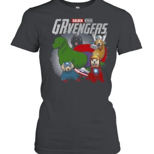 Marvel Avengers Golden Retriever Avengers T-shirt