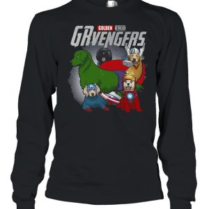 Marvel Avengers Golden Retriever Avengers T shirt 3