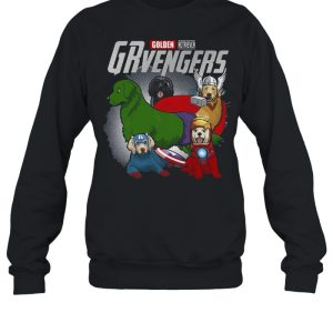 Marvel Avengers Golden Retriever Avengers T shirt 4