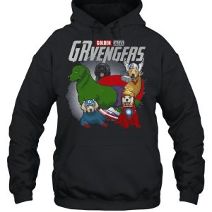 Marvel Avengers Golden Retriever Avengers T shirt 5