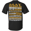 May Born – The Most Difficult Ones To Understand Shirt – Back Design