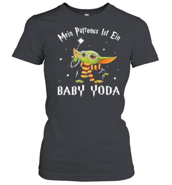 Mein Patronus Ist Ein Baby Yoda Harry Potter Shirt