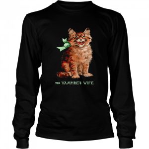 Men's Cat The Vampire's Wife shirt 3