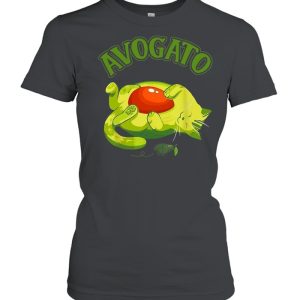 Meow Avogato Cat Avocado shirt