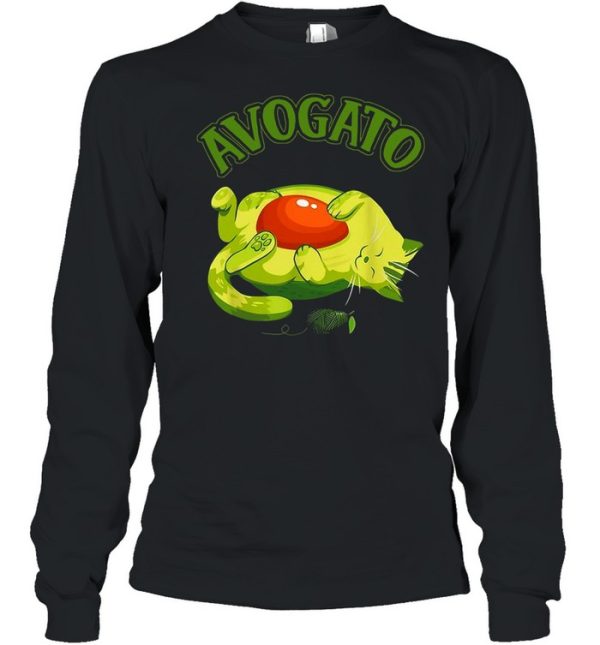 Meow Avogato Cat Avocado shirt