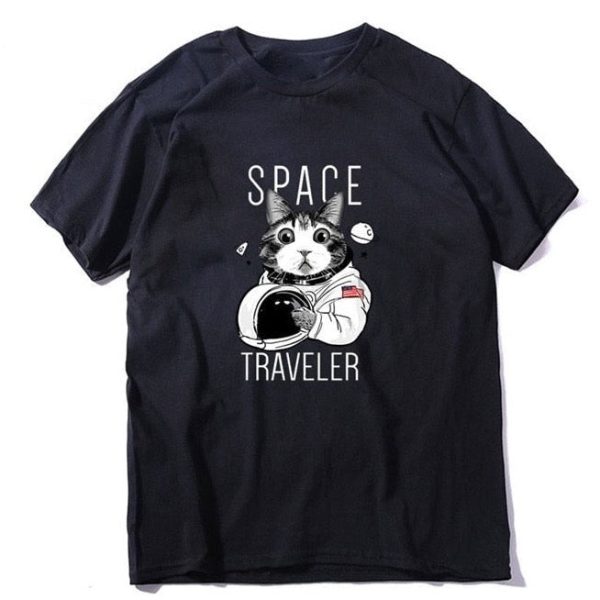 Meow-stronaut Space Cat T-shirt