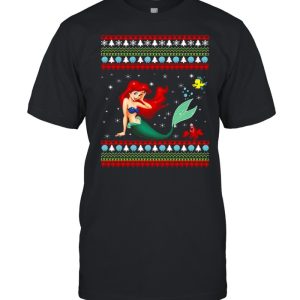 Mermaid Ugly Christmas shirt