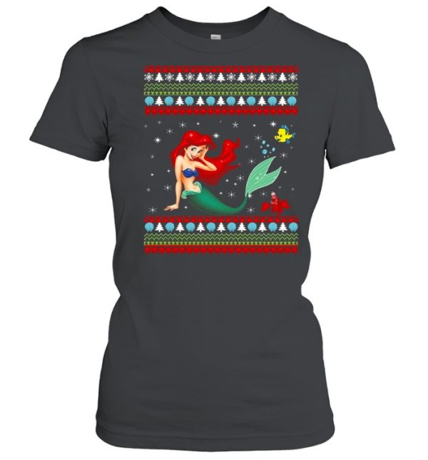 Mermaid Ugly Christmas shirt