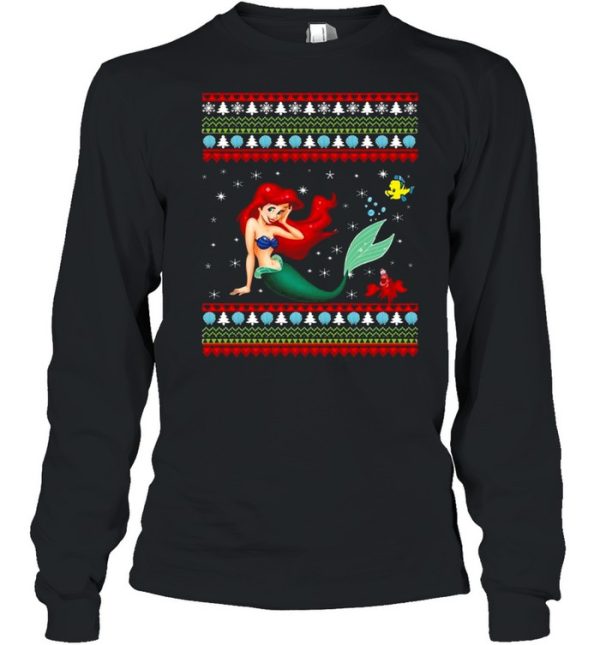 Mermaid Ugly Christmas shirt