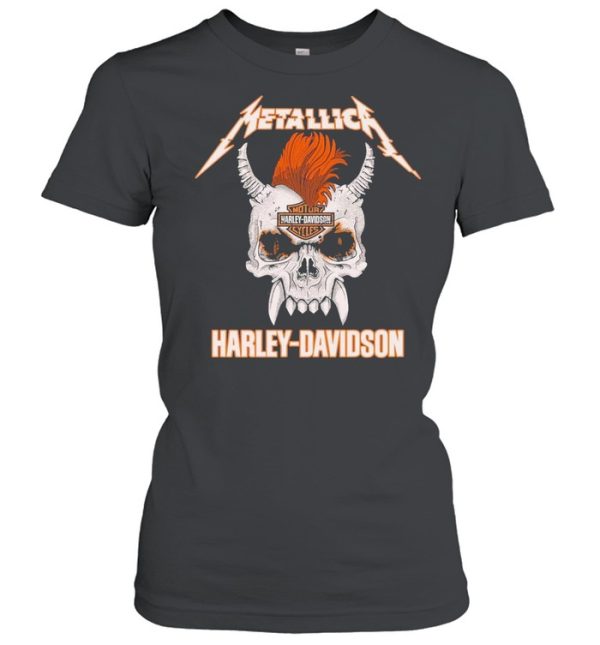 Metallica Motor Harley Davidson Cycles logo shirt