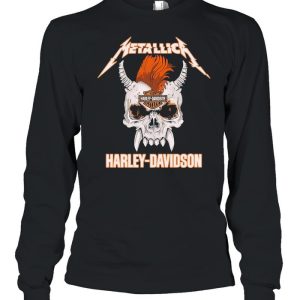 Metallica Motor Harley Davidson Cycles logo shirt 3