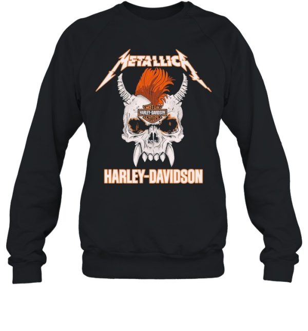 Metallica Motor Harley Davidson Cycles logo shirt