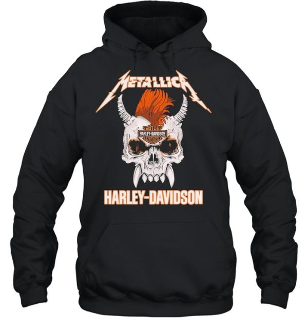 Metallica Motor Harley Davidson Cycles logo shirt