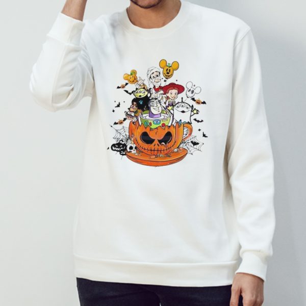 Mickey Balloon Toy Story Halloween Pumpkin 2023 Shirt