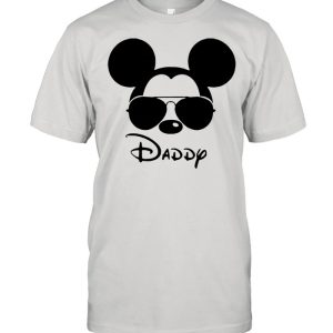 Mickey Mouse Head Daddy shirt 1