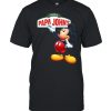 Mickey Mouse Pizza Papa John’s Shirt